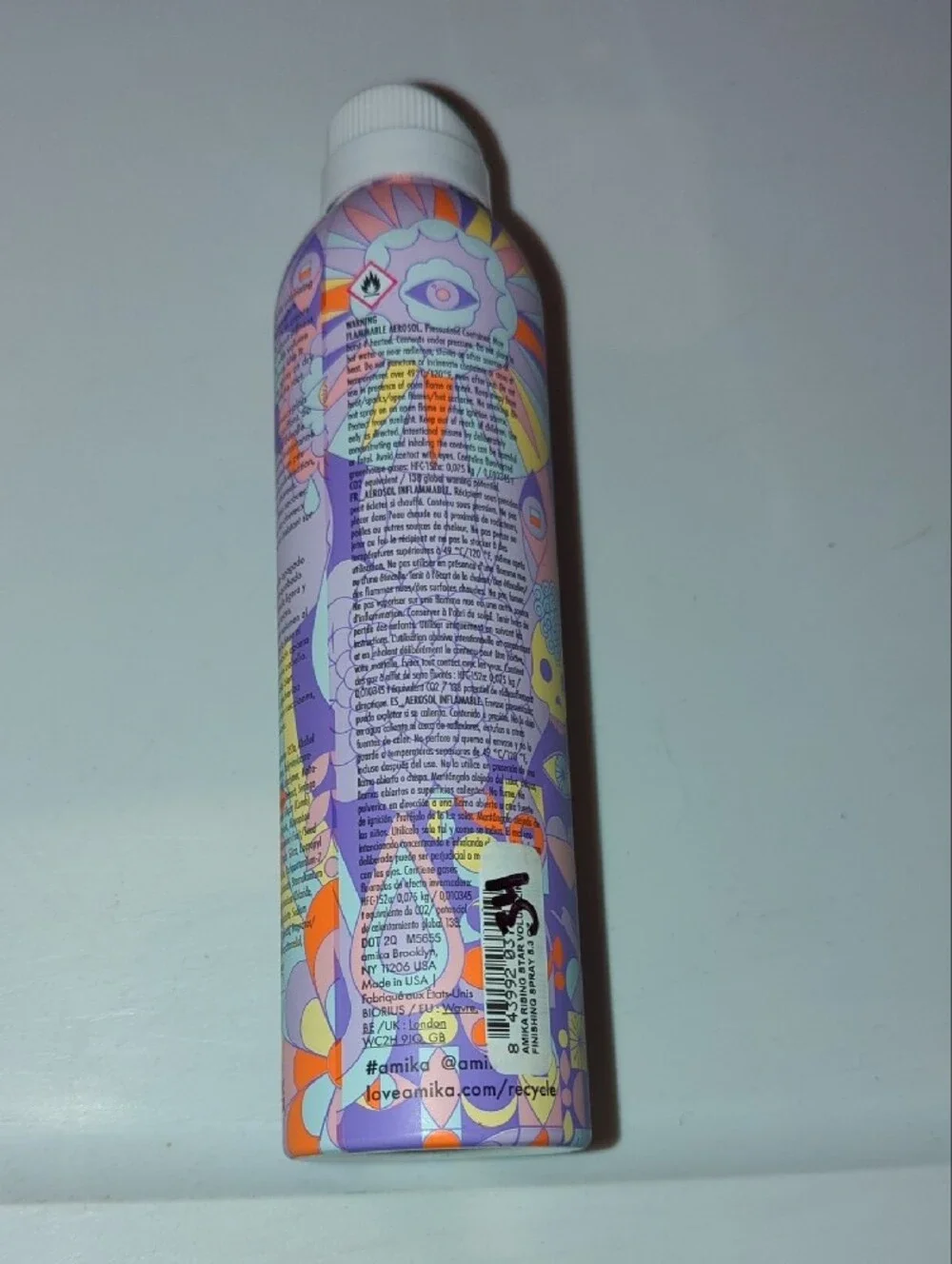 amika Rising Star Volumizing Finishing Spray - Purple